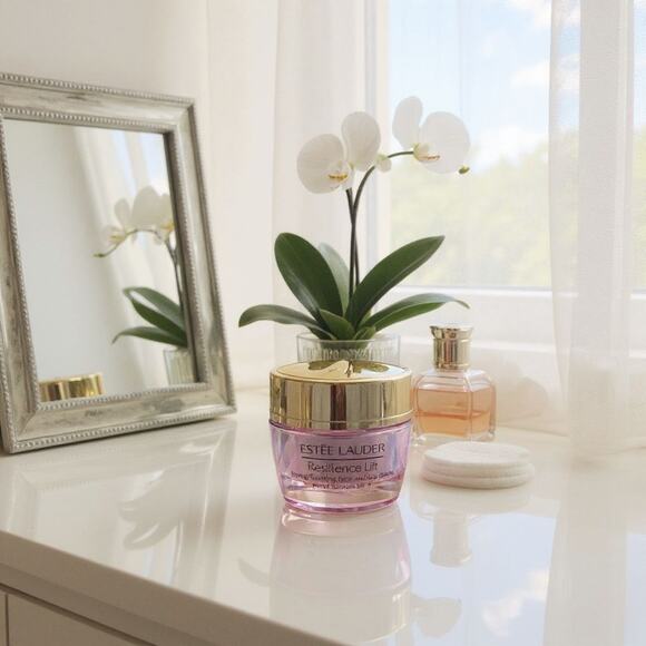 Estee Lauder Resilience Lift Night Lifting/Firming Face And Neck Creme 0.5oz - Picture 1 of 3